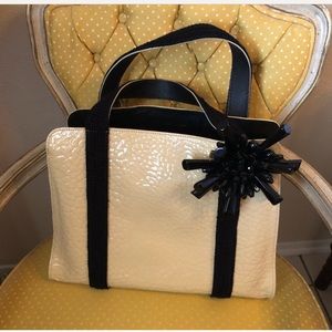 Beautiful like new Marc Jacobs Patent Leather Tote with Embellishment